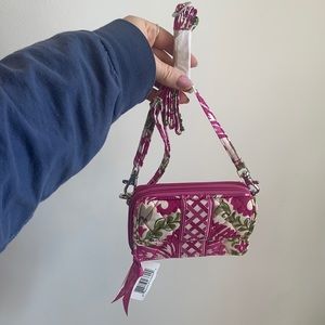 Vera Bradley all in one crossbody in pattern julep tulip
